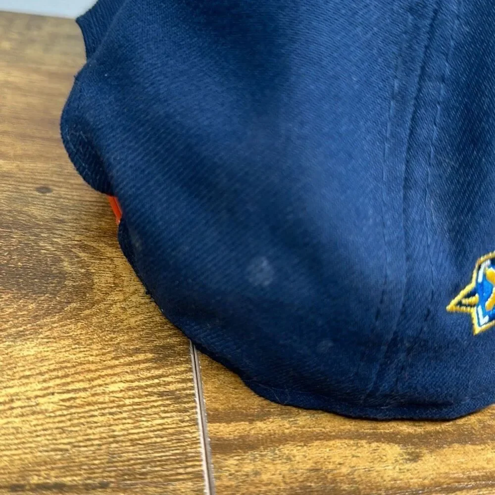 Vintage Super Bowl  XXXIII ‎ Denver Broncos Hat Cap SnapBack 1999 Navy New Era